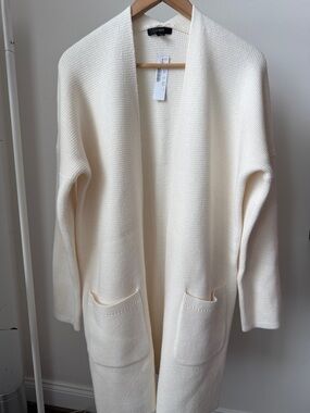 J Crew Open Front Cardigan Jacket Size L